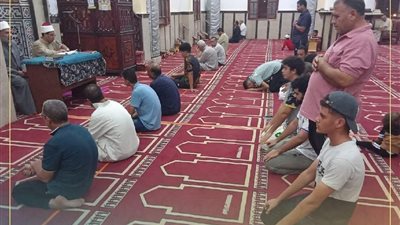 أوقاف جنوب سيناء: مجالس الذاكرين تُضيء المساجد لترسيخ الوسطية