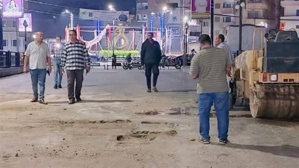 ترميم كوبري مبارك