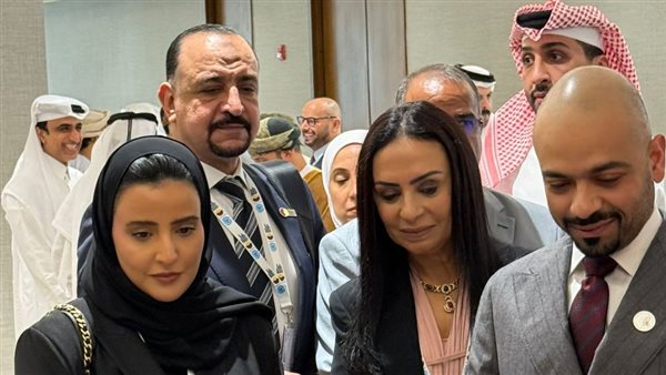 وزيرة التضامن خلال