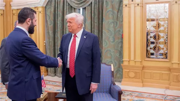 الشرع وترامب 