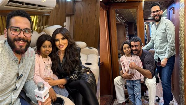 أحمد العوضي ومي عمر