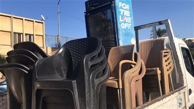 حي وسط بالإسكندرية يرفع 65 إشغالا ونصف طن مخلفات