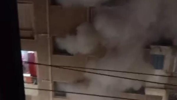 حريق بشقة سكنية بدمنهور