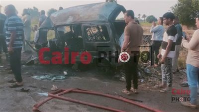 كانوا راجعين من المدرسة.. إصابة 4 صغار ومصرع شخصين إثر تصادم ربع نقل وسوزوكي بالقليوبية