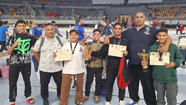 فريق المصارعة بالمنوفية