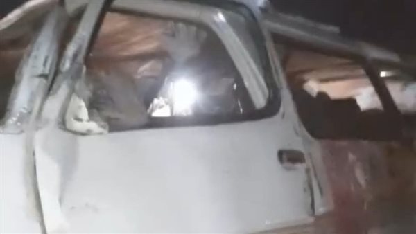 جانب من الحادث 