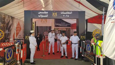 انتظام عملية التصويت في انتخابات مجلس النواب بالغردقة