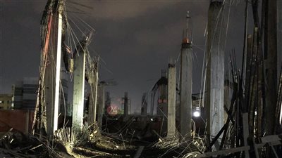 بعد إصابة 6 عمال.. التحفظ على مقاول ومشرف أعمال بعد انهيار سقف مصنع تحت الإنشاء بالمحلة