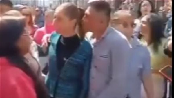 لقطات تظهر التعدي