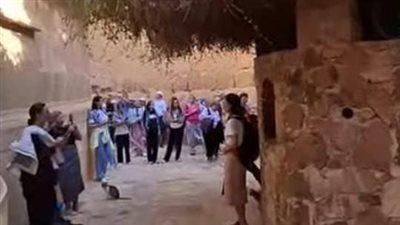 معظمهم ألمانيون.. 785 سائحًا وزائرًا للمقدسات الدينية في سانت كاترين
