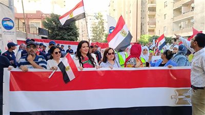 تعليم الإسكندرية تنظم مسيرة لحث المواطنين على المشاركة في الانتخابات البرلمانية