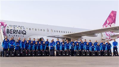 بعثة السويحلي الليبي تصل القاهرة لإقامة معسكر تدريبي استعدادًا لبطولة العالم للأندية للكرة الطائرة بالبرازيل