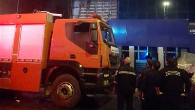 السيطرة على حريق بمصنع أعلاف في المنطقة الصناعية بـ6 أكتوبر