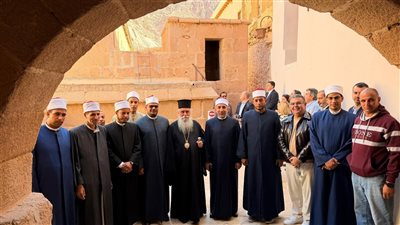 قافلة مجمع البحوث الإسلامية تزور مدينة سانت كاترين لتعزيز قيم التسامح ونشر الوعي الديني | صور 