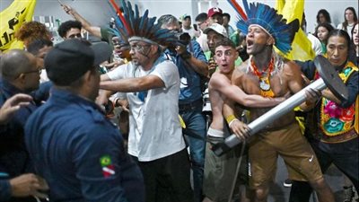 مظاهرات تجتاح قمة المناخ بالبرازيل للمطالبة بحماية الغابات