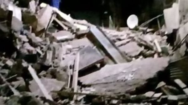 انهيار عقار بالاسكندرية