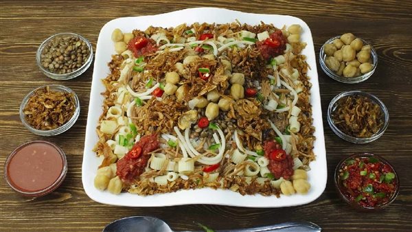 طريقة عمل الكشري