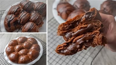 طريقة عمل خلية النحل بالشوكولاتة وسر العجينة في القوام الهش