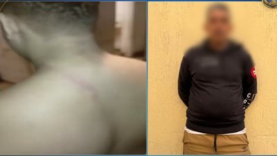 كان بيلعب قدام بيتي.. ضبط شخص بالجيزة لتعديه على طفل بكرباج