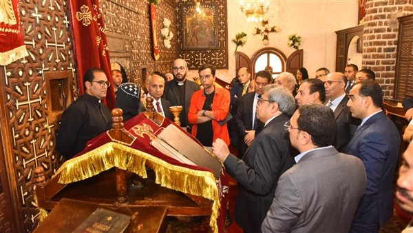 جانب من الزيارة 