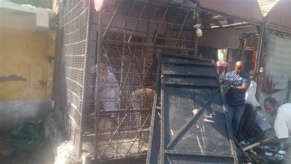 السيطرة علي حريق