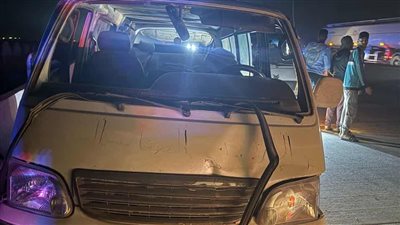 إصابة 7 أشخاص في انقلاب ميكروباص على طريق السويس - العين السخنة