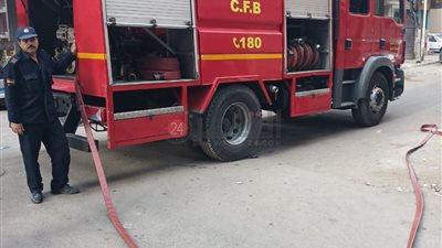 مصرع 3 أشخاص في حريق مخبز بمنطقة شبرا مصر