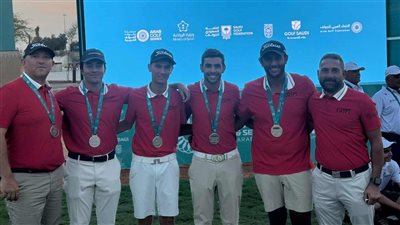 منتخب الجولف يحرز فضيتين بالبطولة العربية.. وعمر هشام: نعد بإنجازات جديدة