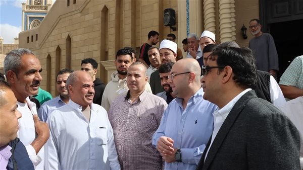 لقاء محافظ بني سويف