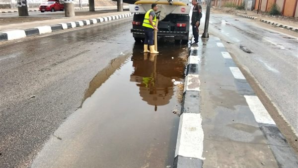 جانب من الأمطار 