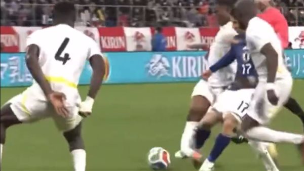 جانب من المباراة