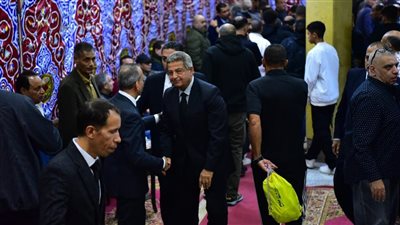 نجوم الرياضة يقدمون واجب العزاء في الراحل محمد صبري نجم الزمالك السابق