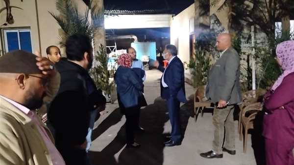 محافظ الدقهلية خلال