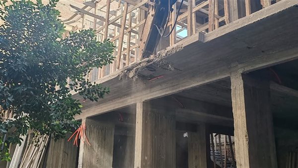 جانب من الإزالة