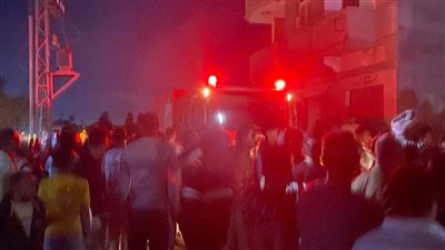 السيطرة على حريق بمستودع أنابيب في أبيس بالإسكندرية 