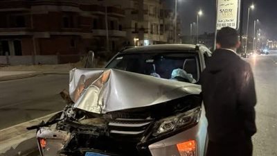 الفنان فادي خفاجة يتعرض لحادث سير وتهشيم سيارته