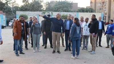 محافظ القليوبية يجري جولة لمتابعة أعمال رصف وتطوير شوارع مركز ومدينة الخانكة