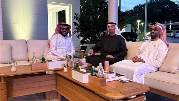 محمد بن زايد وتركي