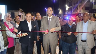 محافظ سوهاج يفتتح كوبري توسعة كورنيش النيل الغربي