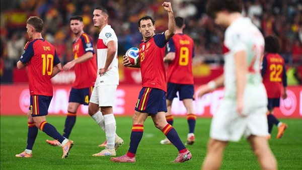 مباراة إسبانيا وتركيا