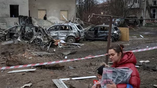 هجوم روسي على إحدى