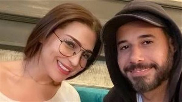 أحمد السعدني ومي