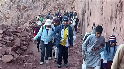 انتعاشة سياحية بسانت كاترين و811 سائحا وزائرا فى المقدسات الدينية