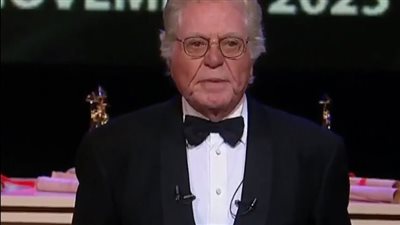 بعد عرض صوت هند رجب في ختام القاهرة السينمائي.. حسين فهمي: قوة السينما في إبقاء الحقيقة حيّة