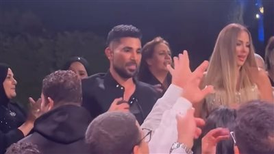 ريم مصطفى تحتفل بزفاف نجلها.. وأول ظهور لـ أحمد سعد بعد وعكته الصحية الأخيرة