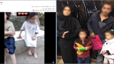 إحداهما مريضة.. القبض على زوجين بتهمة استغلال ابنتيهما في أعمال التسول بالمنوفية 