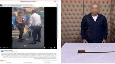 رفض يصلحه.. ضبط سائق حطّم زجاج أتوبيس بعصا حديدية في الدرب الأحمر 