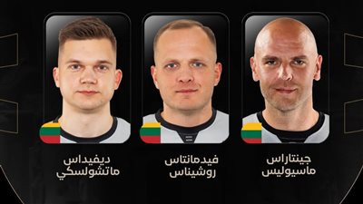 طاقم تحكيم ليتواني يقود نهائي دوري المرتبط لكرة السلة بين الأهلي والاتحاد السكندري