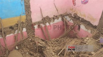 من الطوب اللبن.. انهيار منزل على أسرة بقرية الدير بإسنا في الأقصر