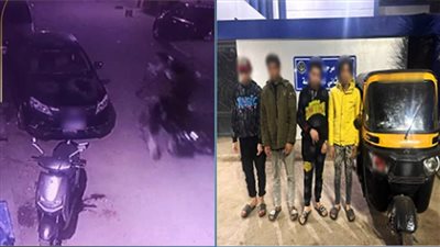 بواسطة توك توك.. القبض على المتهمين بسرقة دراجة نارية في القليوبية